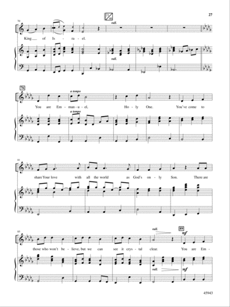 The Noel Critter Motel Choir scores gallery preview page 27