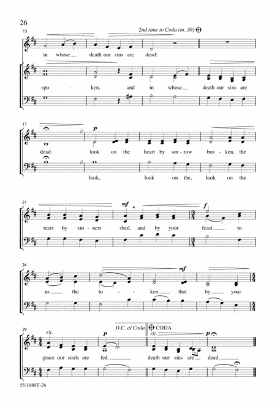Arise, Rejoice! 3-Part scores gallery preview page 28