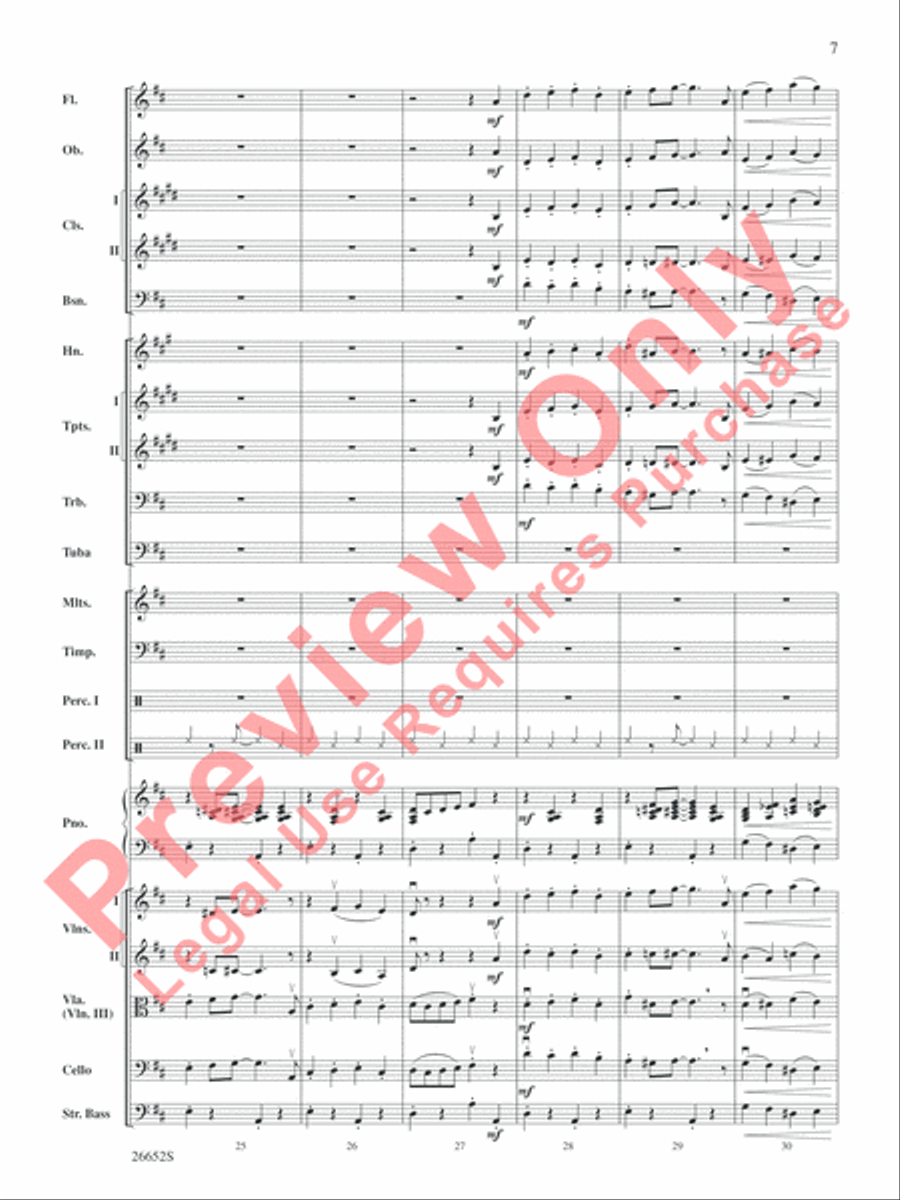 Leroy Anderson Favorites Leroy Anderson Favorites Full Orchestra scores gallery preview page 8