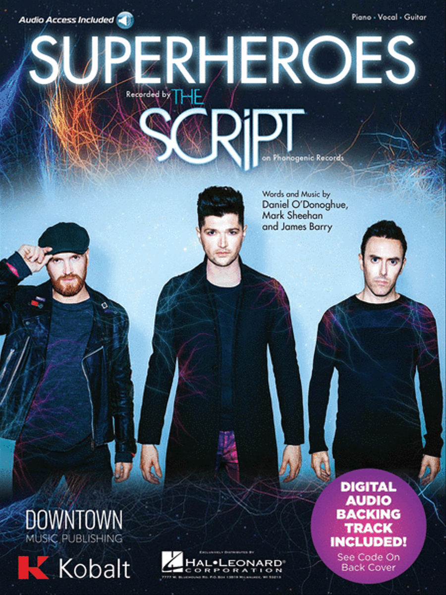 Superheroes Piano, Vocal, Guitar scores gallery preview page 1