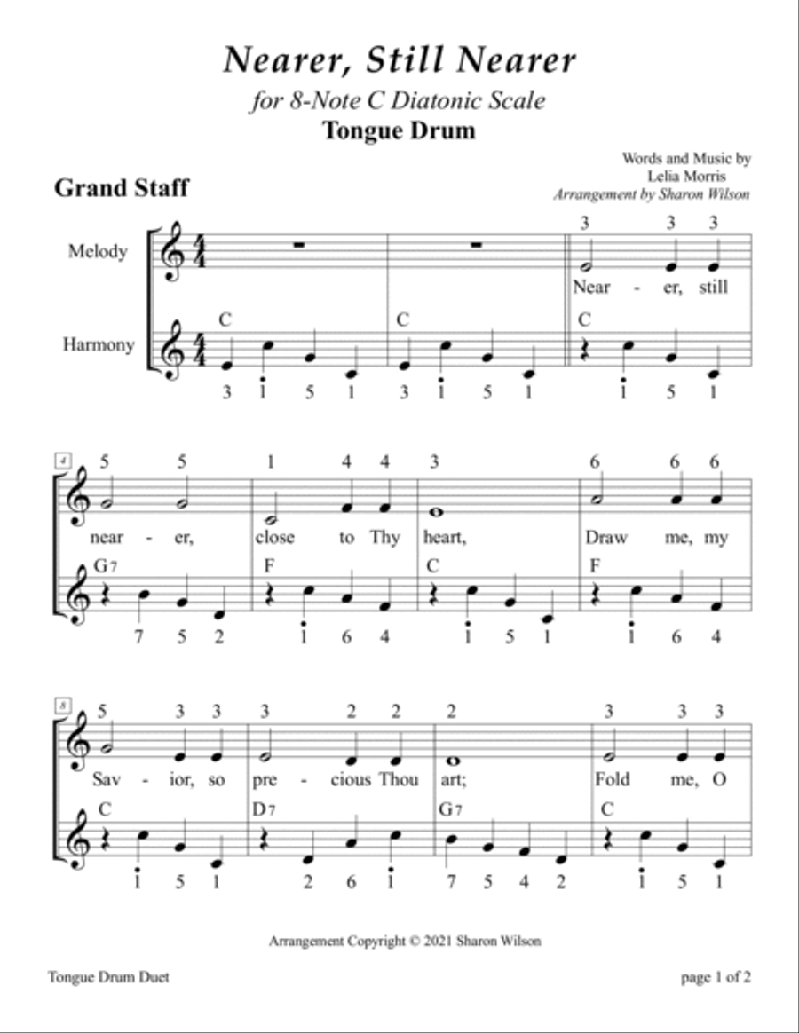 8 note tongue store drum sheet music