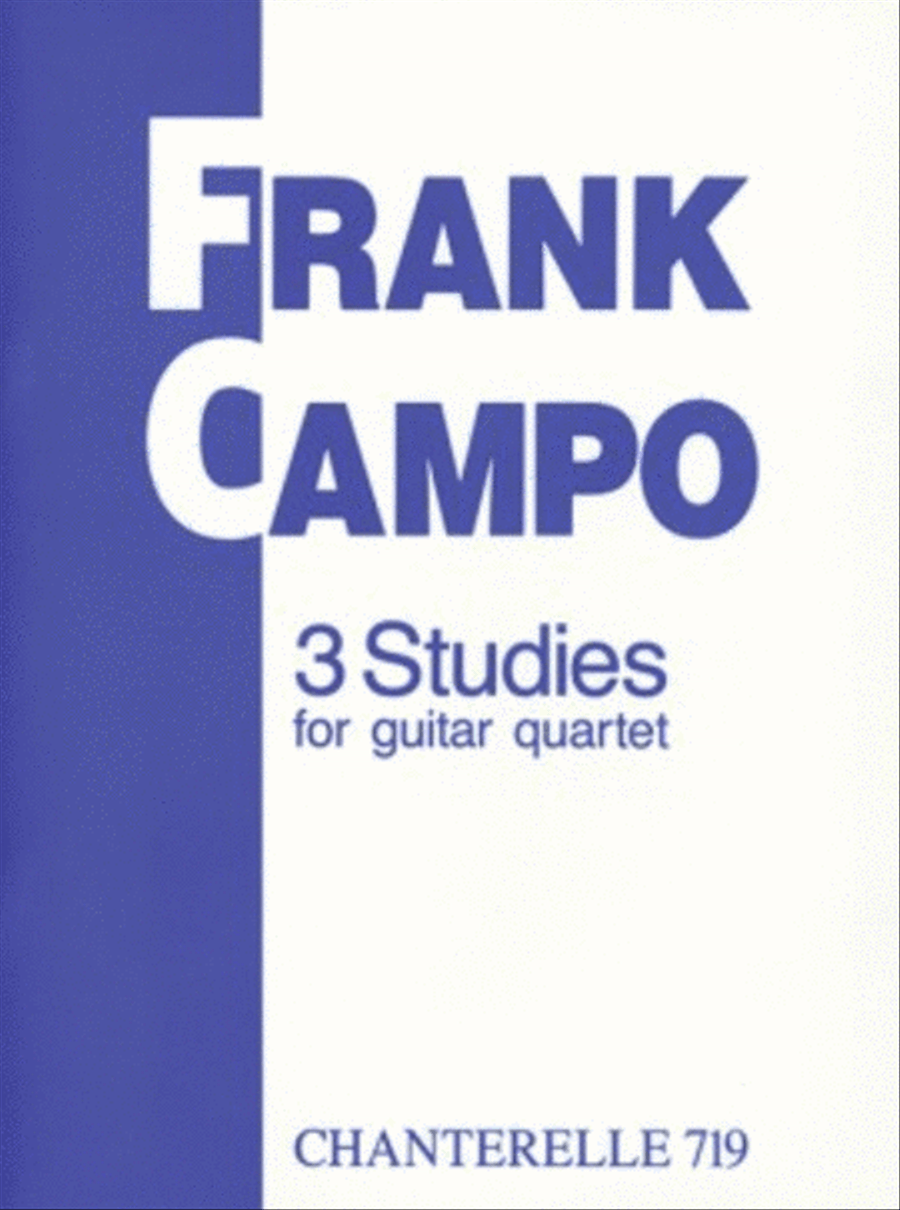 3 Studies 3 Studies Guitar Solo scores gallery preview page 1