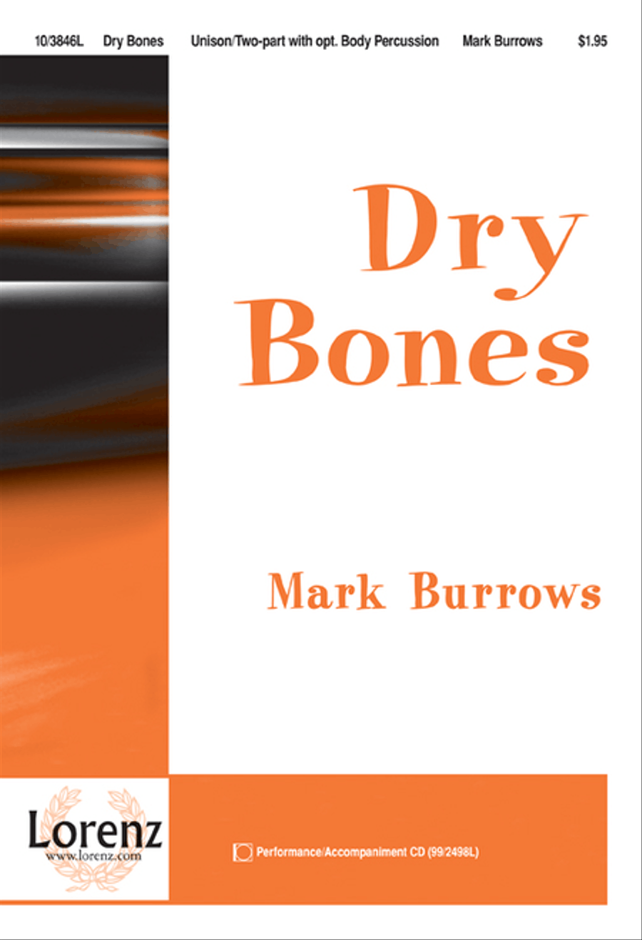 Dry Bones Dry Bones Unison Choir scores gallery preview page 1