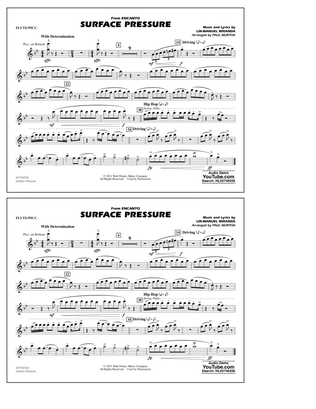 Surface Pressure (from Encanto) (arr. Paul Murtha) - Flute/Piccolo