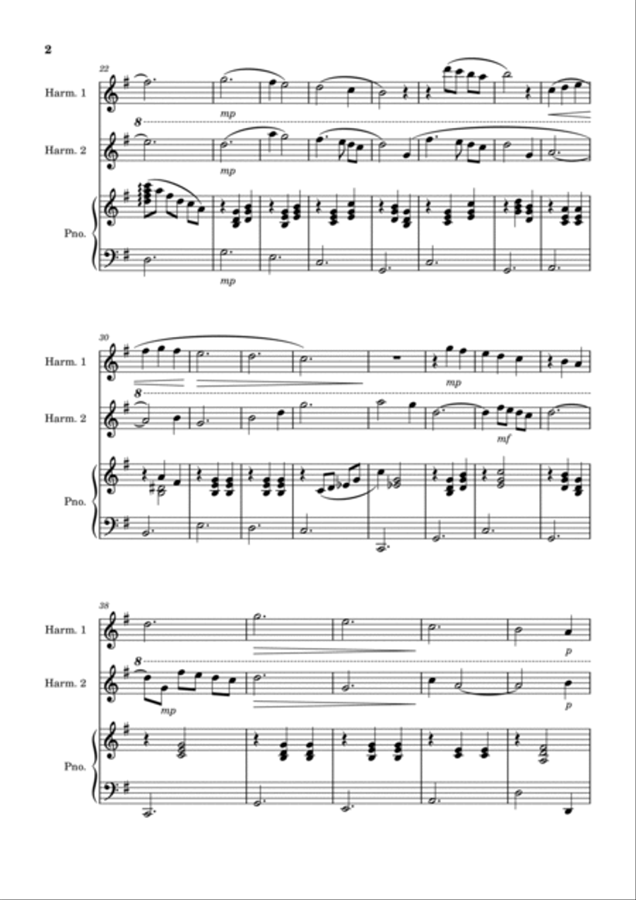Moon River Small Ensemble scores gallery preview page 2