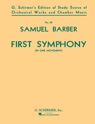 Book cover for Symphony No. 1, Op. 9