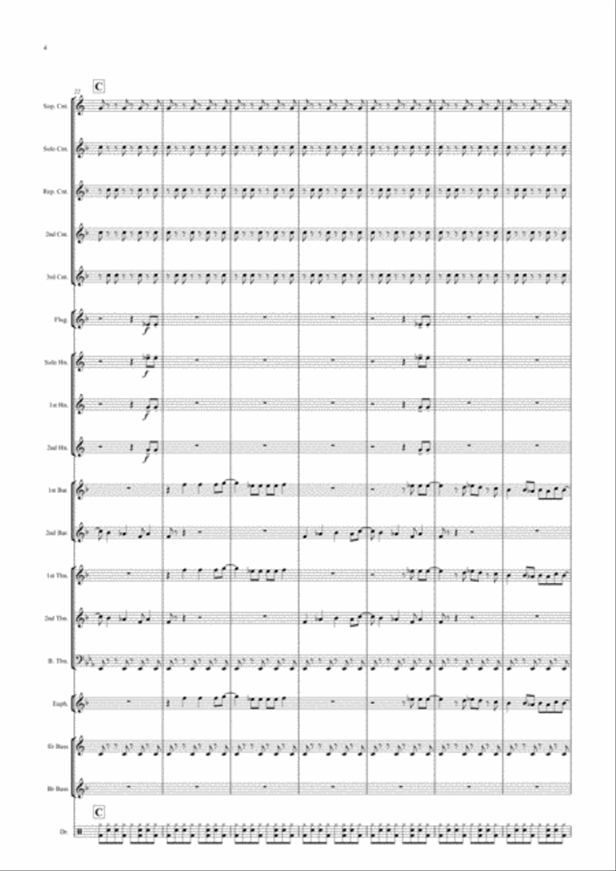 Happy Brass Ensemble scores gallery preview page 4
