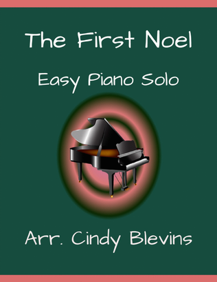 Book cover for The First Noel, Easy Piano solo
