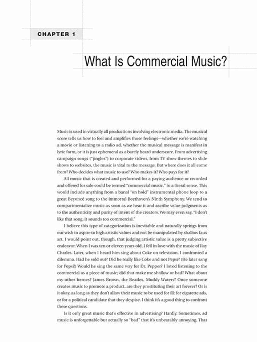 Creating Commercial Music