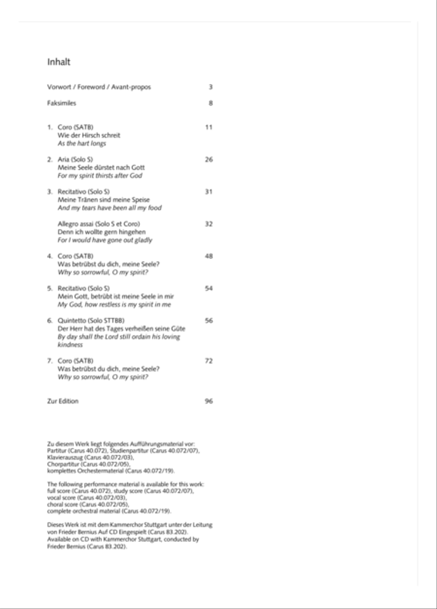 Psalm 42 Psalm 42 4-Part scores gallery preview page 3