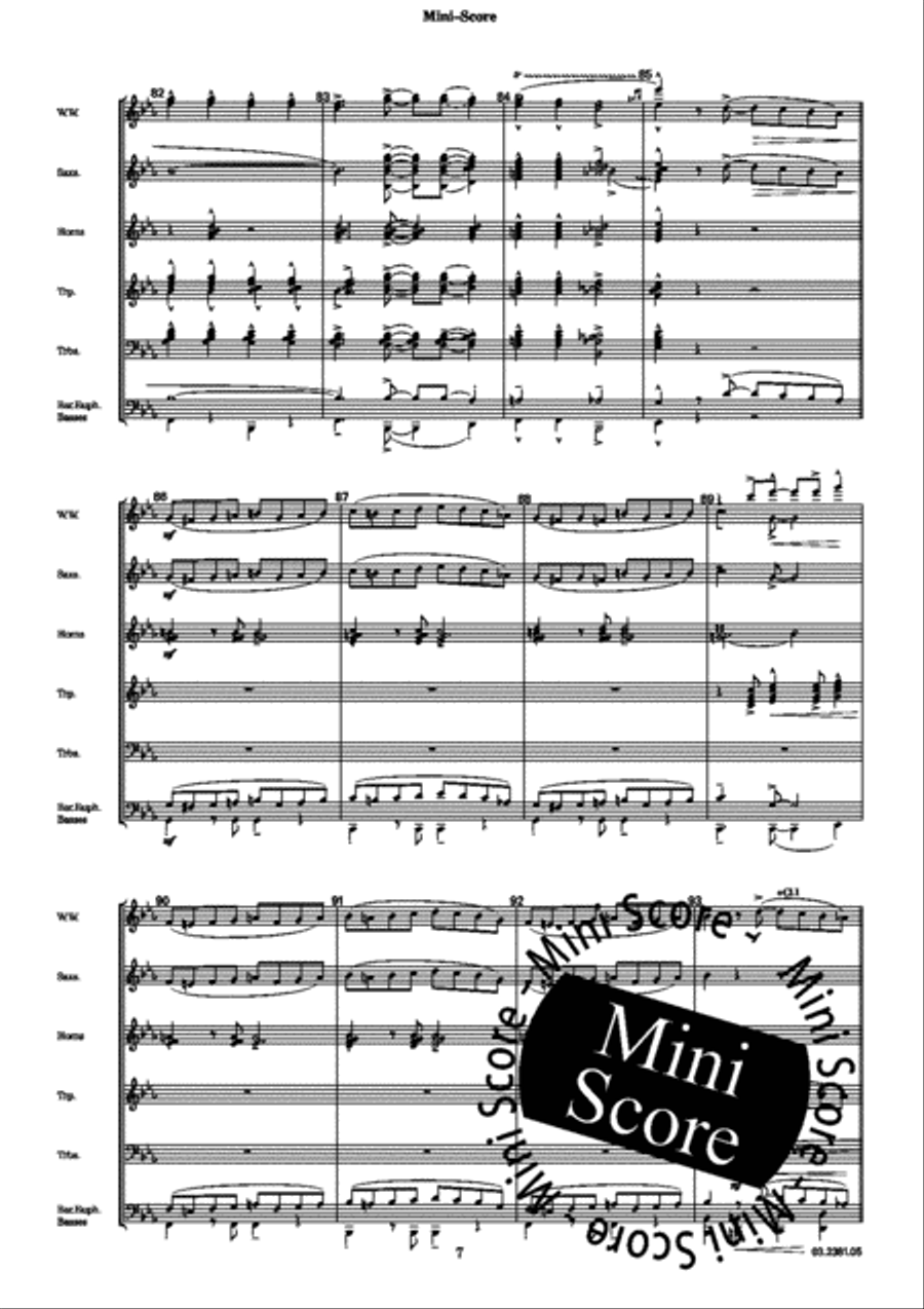 Y Ahora. . .! la Conga! Big Band scores gallery preview page 28