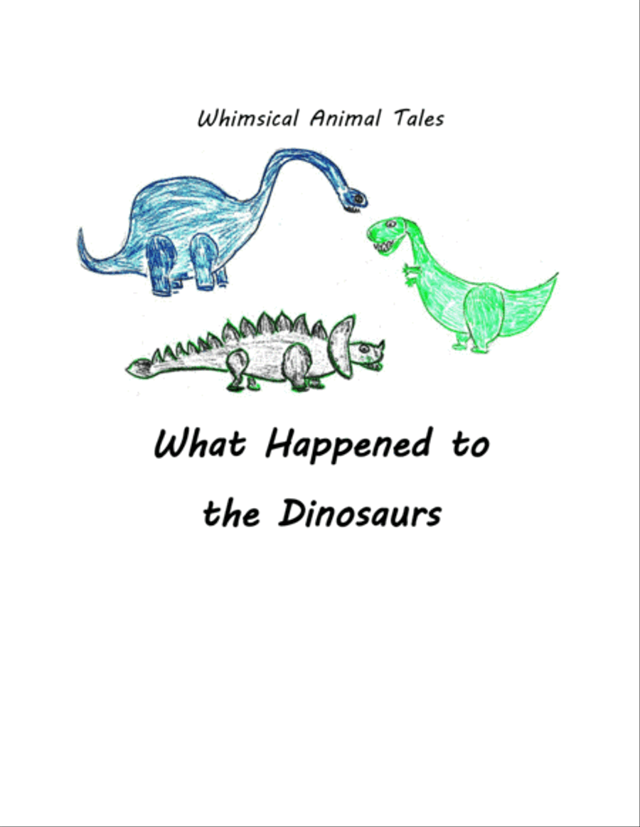 What Happened to the Dinosaurs Voice scores gallery preview page 1