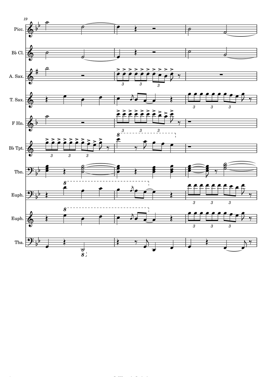 Nasty Nasty Marching Band scores gallery preview page 4