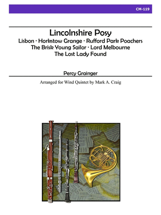 Book cover for Lincolnshire Posy (Wind Quintet)