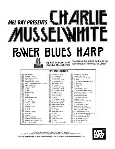Charlie Musselwhite - Power Blues Harp image number null