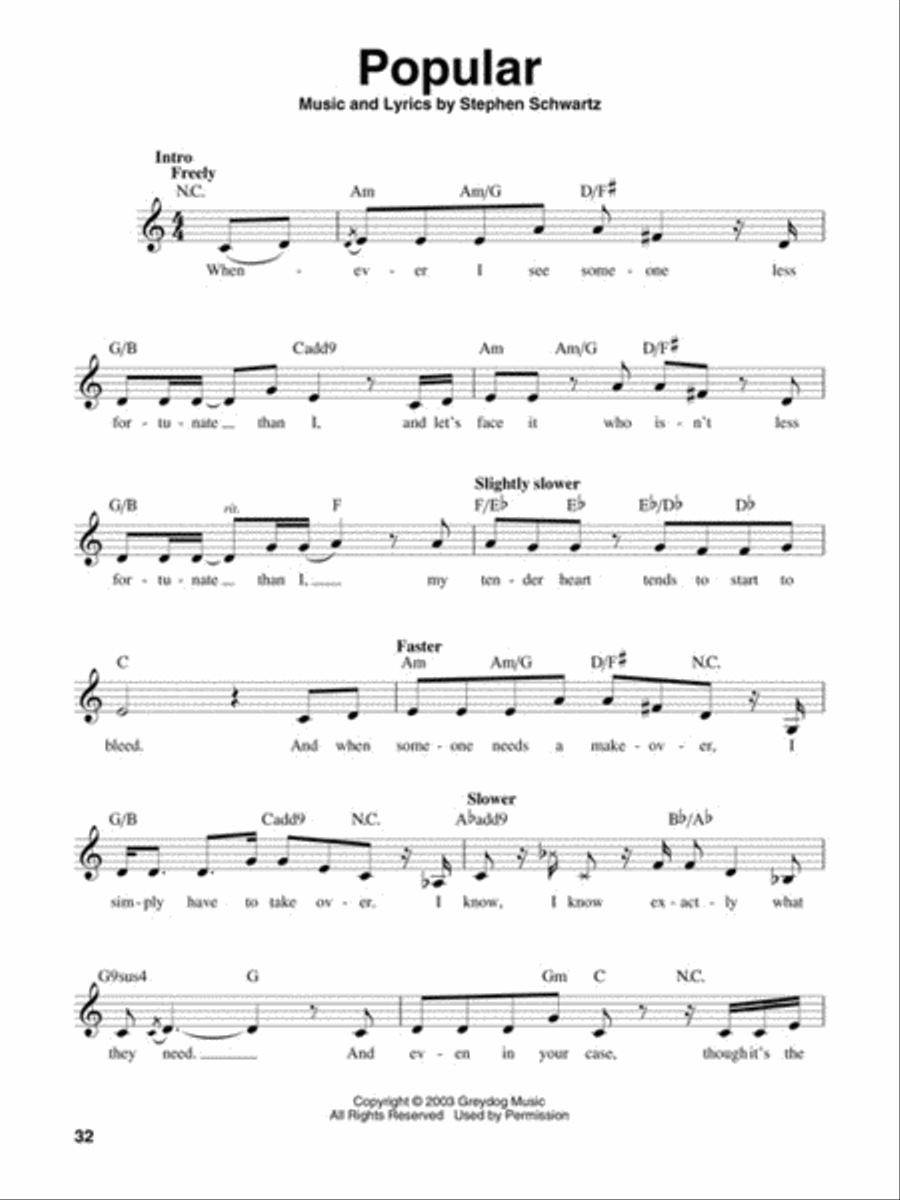 Wicked Voice scores gallery preview page 4