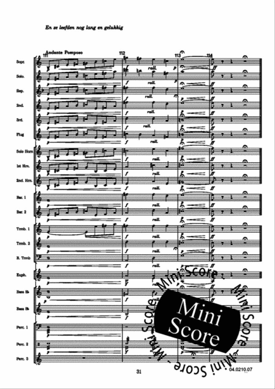 A Fairycocktale A Fairycocktale Brass Band scores gallery preview page 33