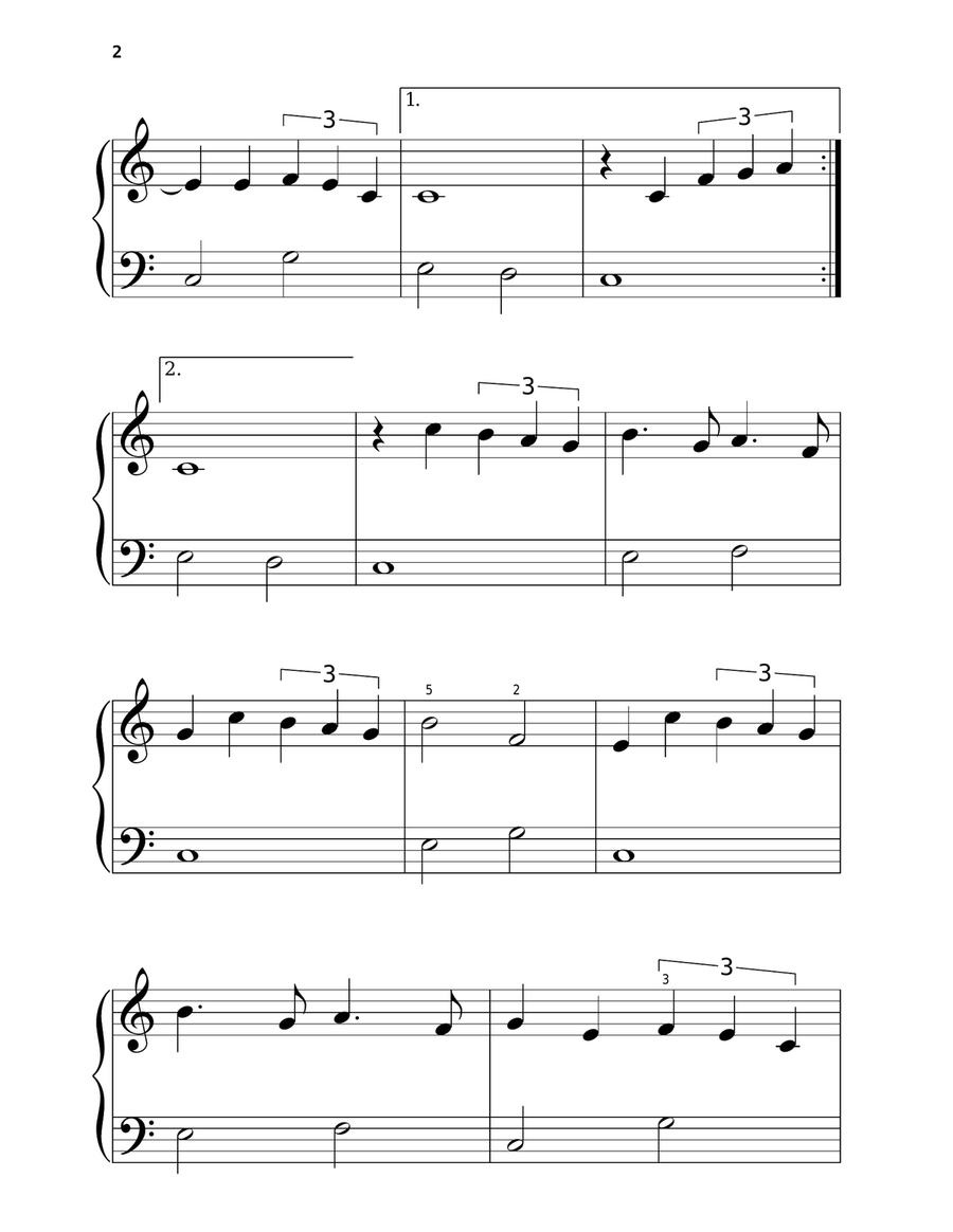 Chariots Of Fire Piano Solo scores gallery preview page 2