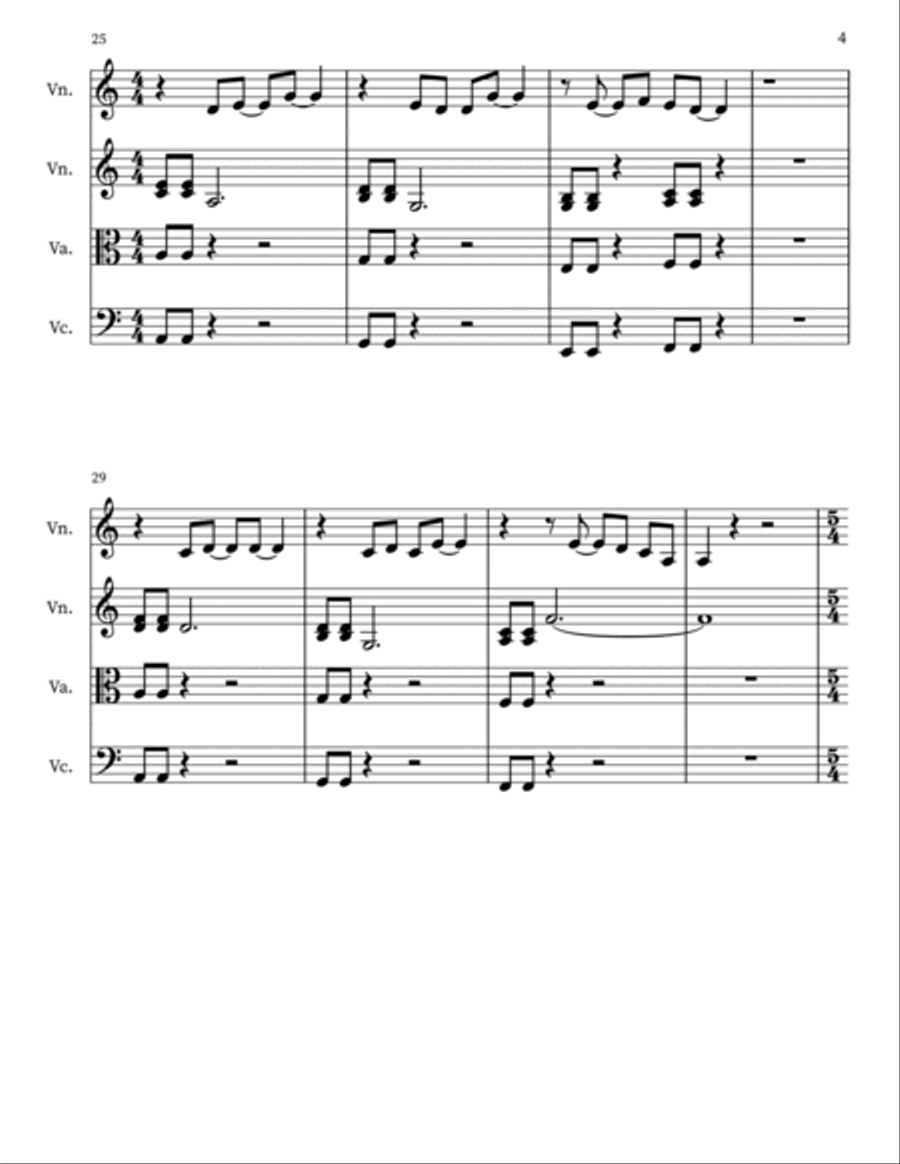 From Eden String Trio scores gallery preview page 4