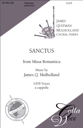 Book cover for Sanctus (Holy is the Lord): from "Missa Romantica"