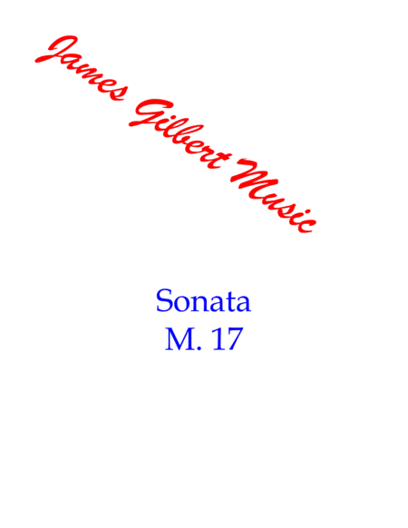 Sonata, M.17 image number null