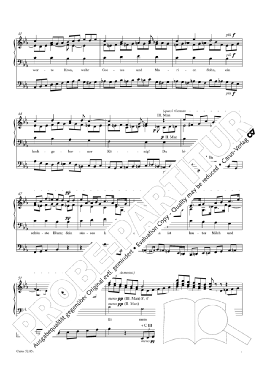 Choralphantasie Op. 40 Organ scores gallery preview page 8