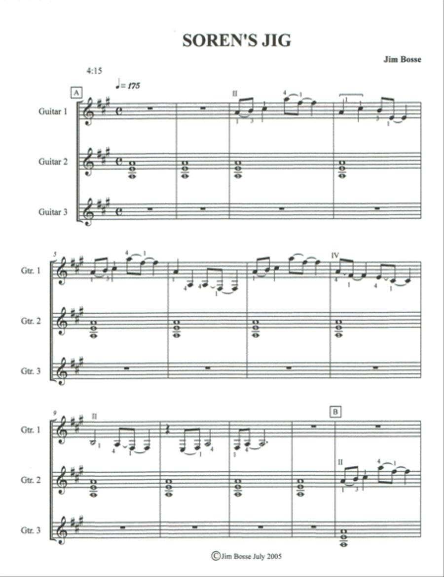 Soren's Jig Small Ensemble scores gallery preview page 2