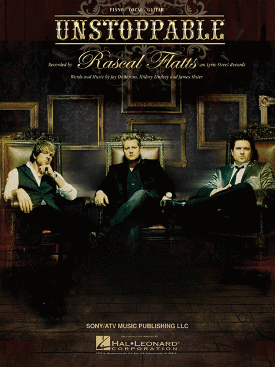 Unstoppable Piano, Vocal, Guitar scores gallery preview page 1