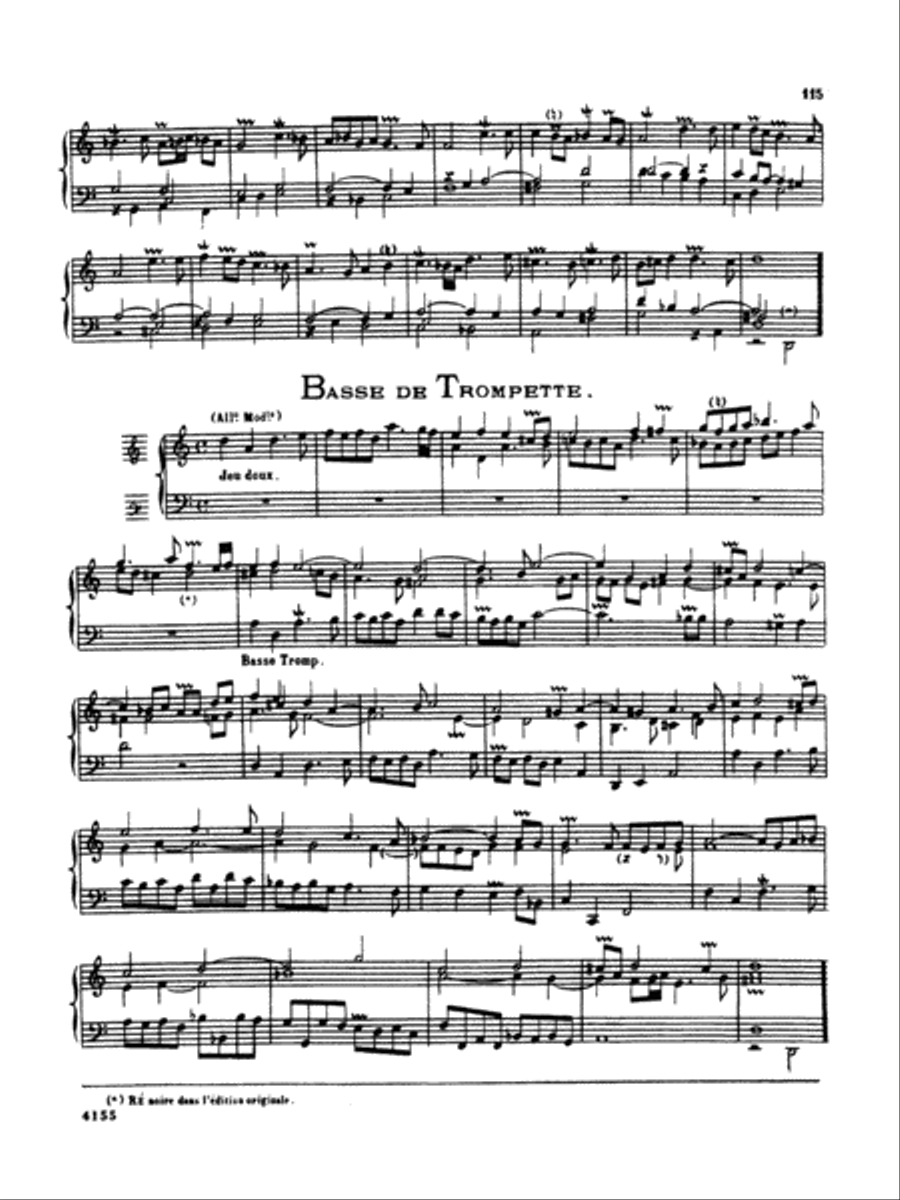 Lebegue: Complete Organ Works, Volume II Organ scores gallery preview page 3