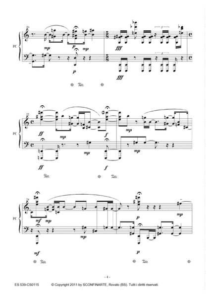 Marco Simoni: ECHI (ES 539) per pianoforte