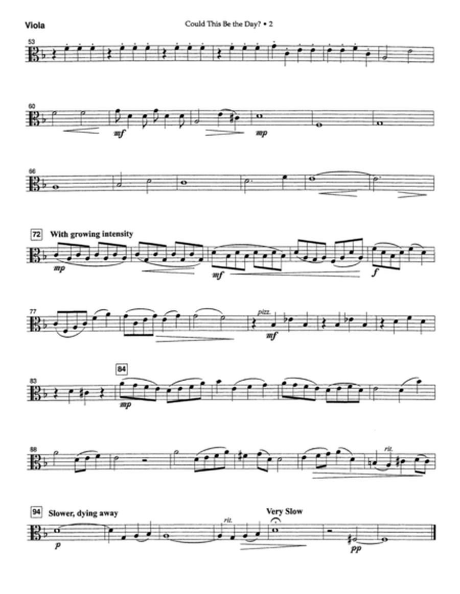 Canticle Of Joy - Viola