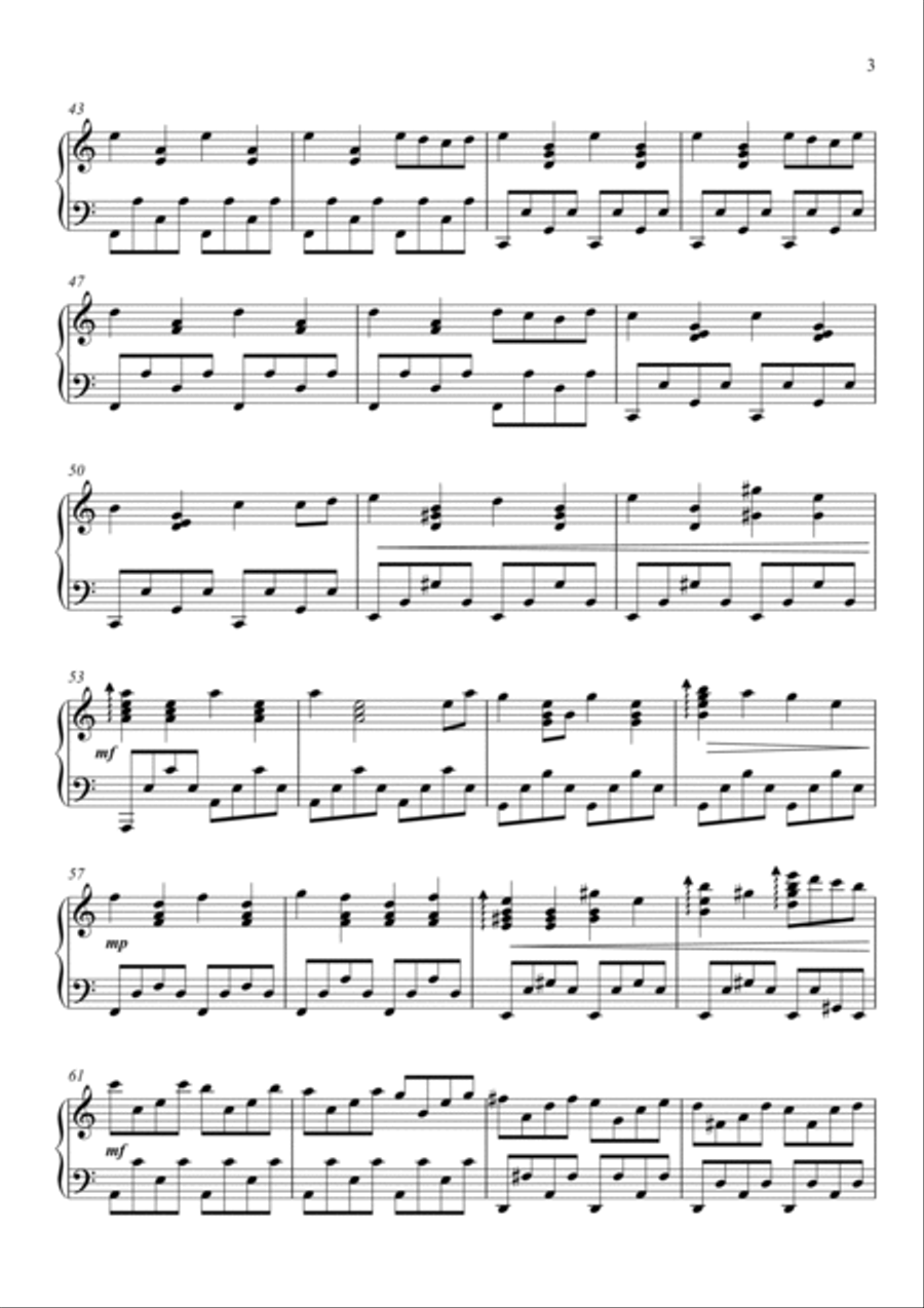 Kaleidoscope of Colors Piano Solo scores gallery preview page 3