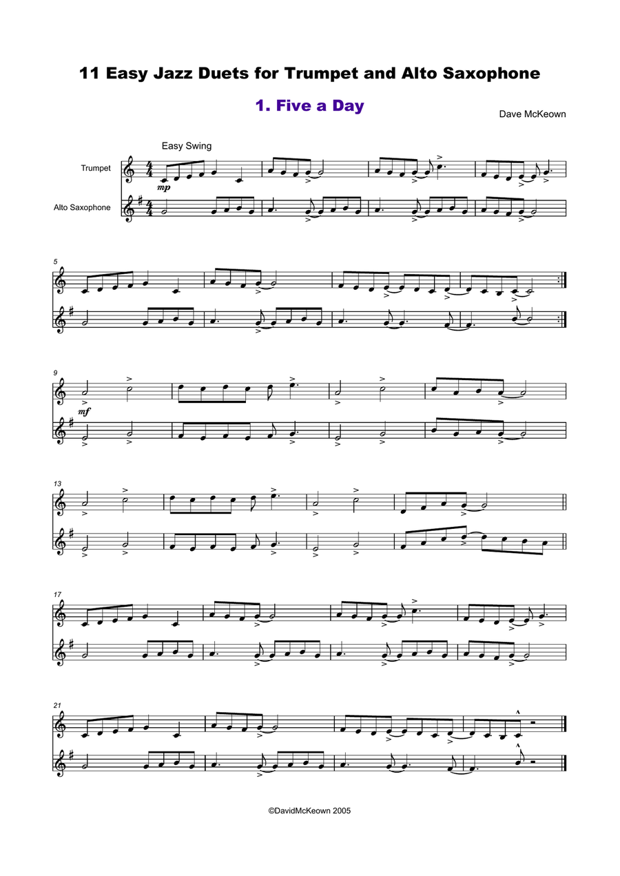 Piano and outlet saxophone duet jazz