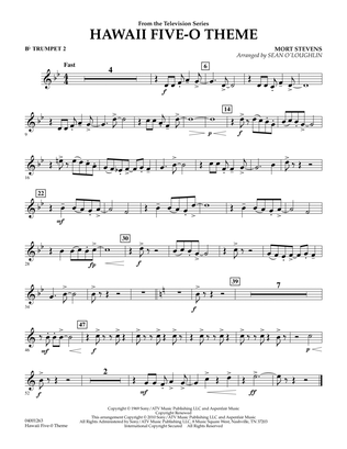Hawaii Five-O Theme - Bb Trumpet 2