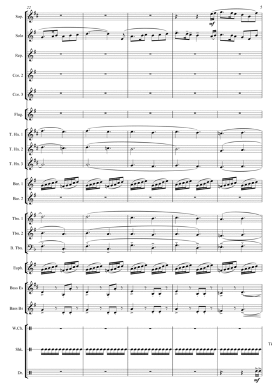 Fairytale Brass Band scores gallery preview page 4