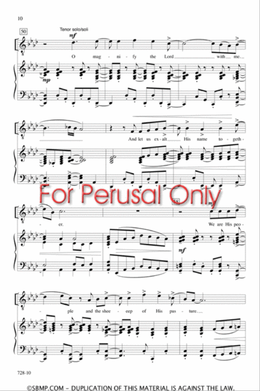 Rejoice! - SATB Octavo Rejoice! - SATB Octavo 4-Part scores gallery preview page 9