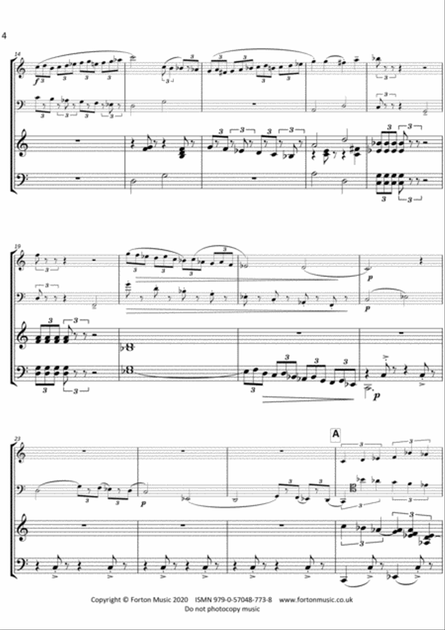 Three Cinematic Sketches Three Cinematic Sketches Bassoon scores gallery preview page 4