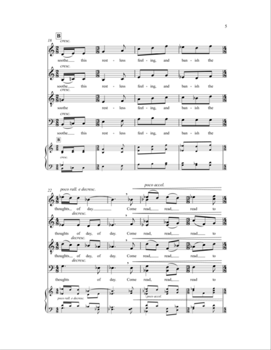 The Day Is Done The Day Is Done 4-Part scores gallery preview page 8