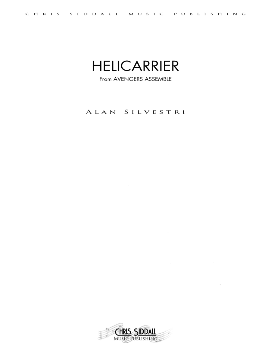 Helicarrier - Score Only Full Orchestra scores gallery preview page 1