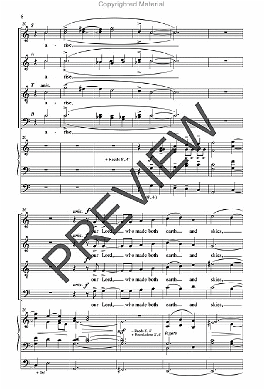 A Call to New Life Choir scores gallery preview page 6