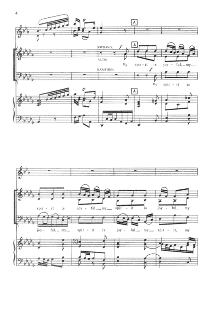 My Spirit Is Joyful My Spirit Is Joyful 3-Part scores gallery preview page 3