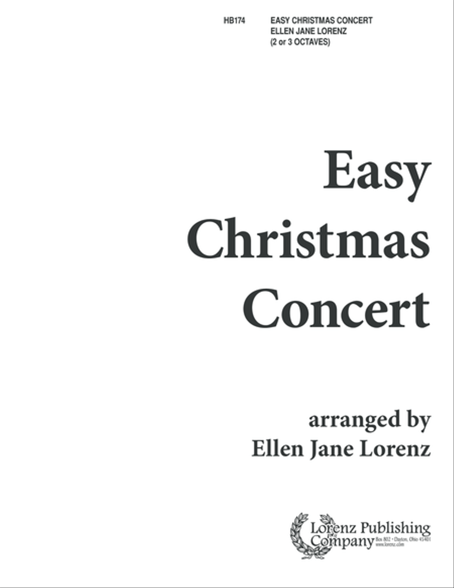 Easy Christmas Concert Easy Christmas Concert 3-Octaves scores gallery preview page 1