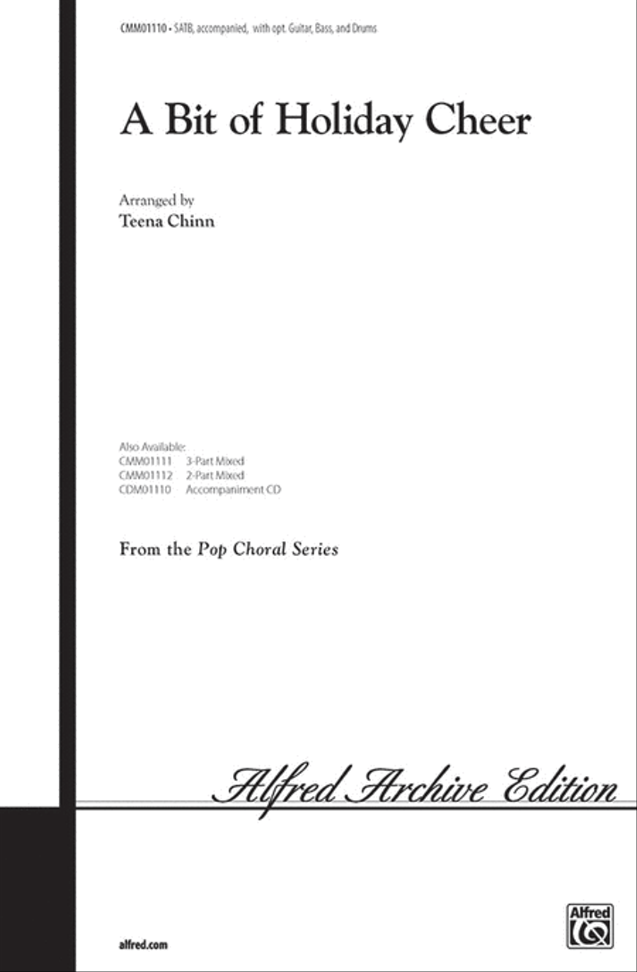A Bit of Holiday Cheer 4-Part scores gallery preview page 1