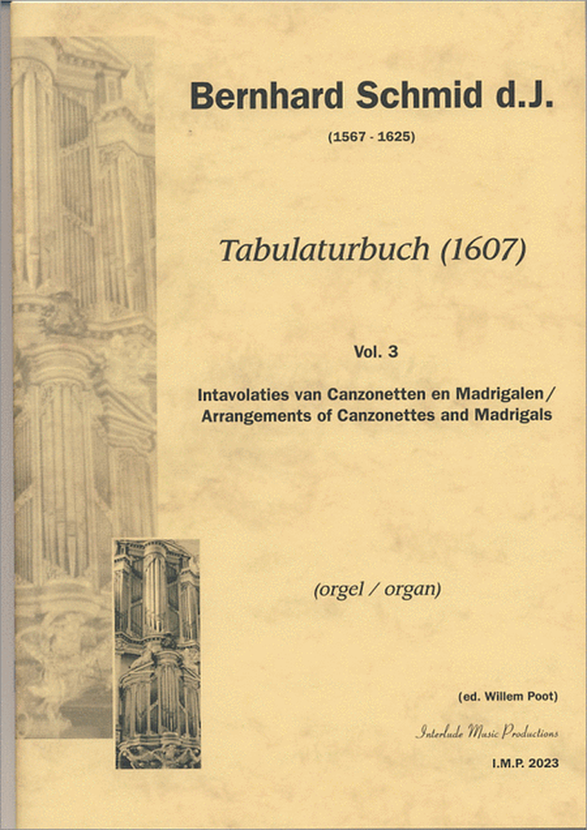 Tabulaturbuch 3 Intavolaties Van