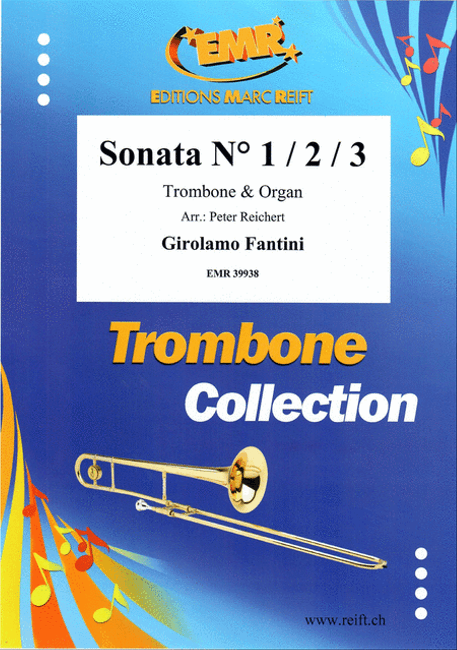 Sonata No. 1 / 2 / 3 Sonata No. 1 / 2 / 3 Trombone scores gallery preview page 1