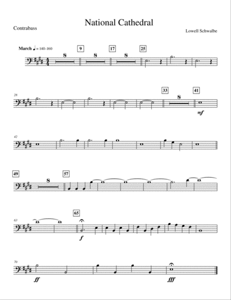 National Cathedral Full Orchestra scores gallery preview page 4