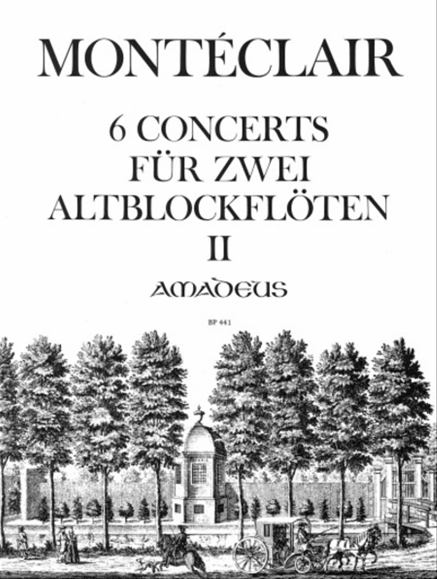 6 Concerts Vol. 2 Alto Recorder scores gallery preview page 1