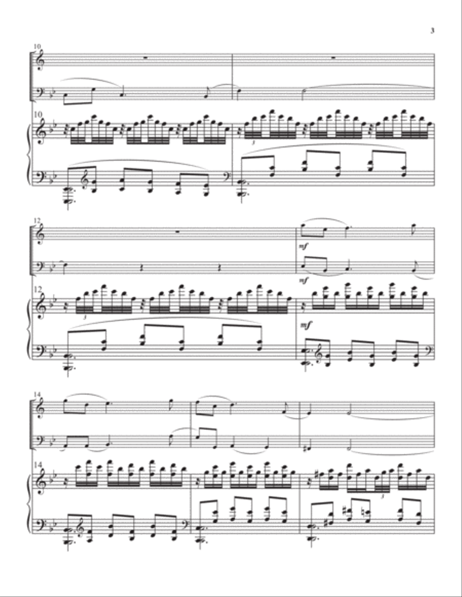 Fragile Dreams Flugelhorn scores gallery preview page 4