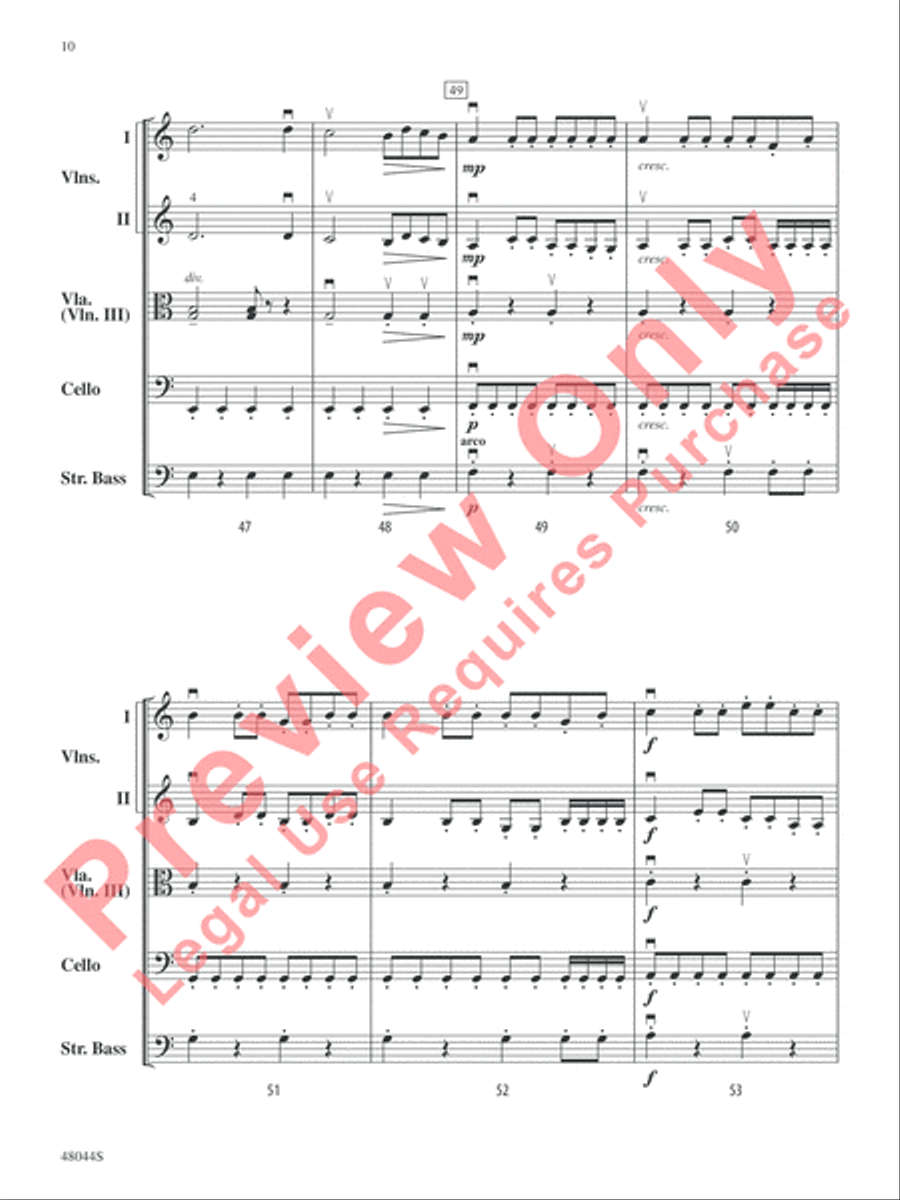 The Ascent String Orchestra scores gallery preview page 11