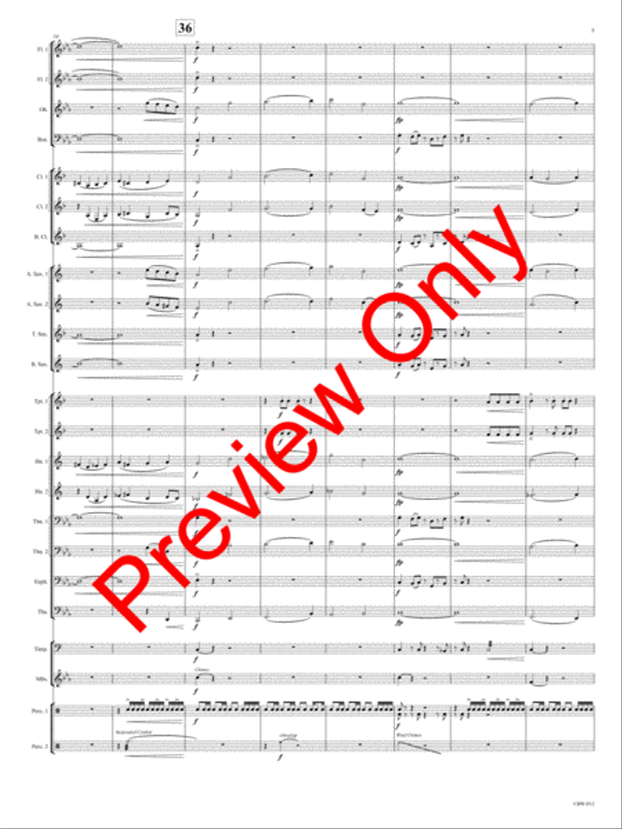 Viserion Concert Band scores gallery preview page 8
